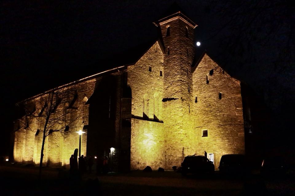 Kloster am Abend